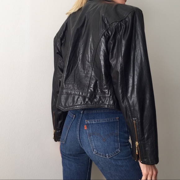 Vintage Leather Jacket - Picture 4 of 9